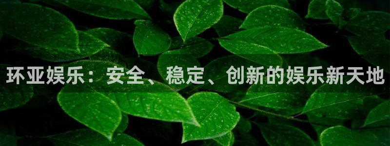 摩登7集团：环亚娱乐：安全、稳定、创新的娱乐新天地