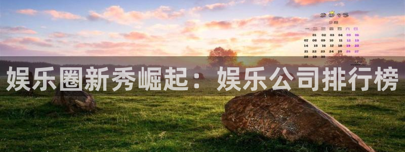 摩登7平台注册入口：娱乐圈新秀崛起：娱乐公司排行榜